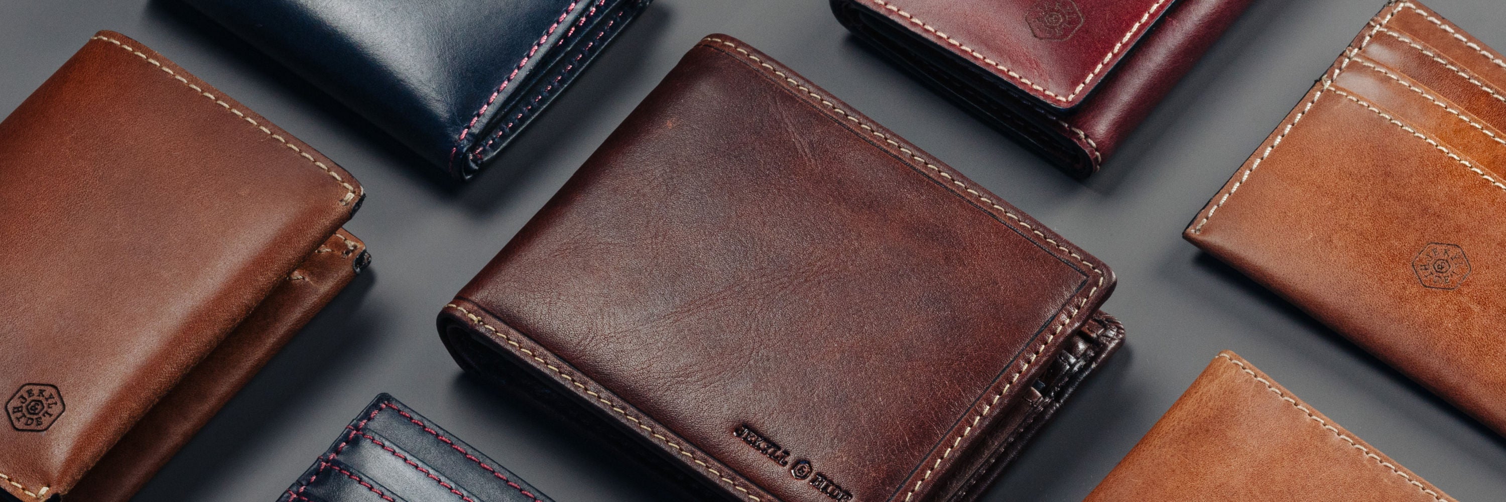 Buy Men's Leather Bifold Wallets, Slim Bifold Wallet