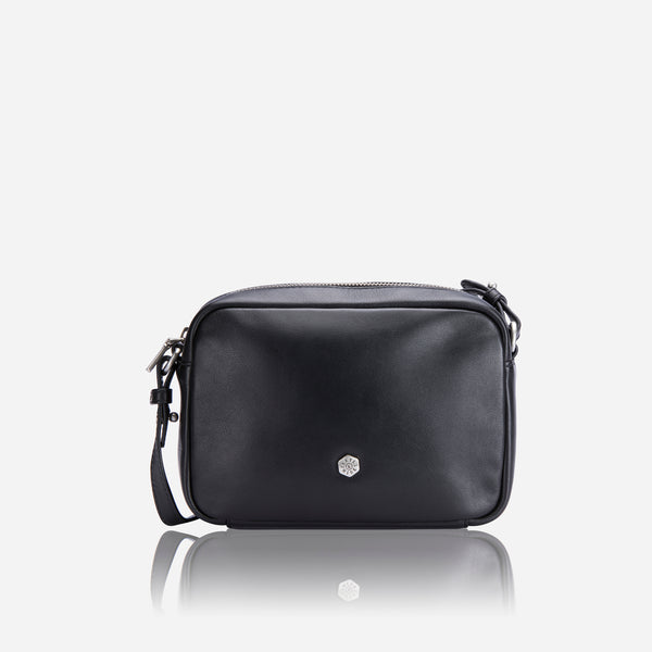 Black Crossbody Bag with Vibrant Lining | Jekyll & Hide AUS