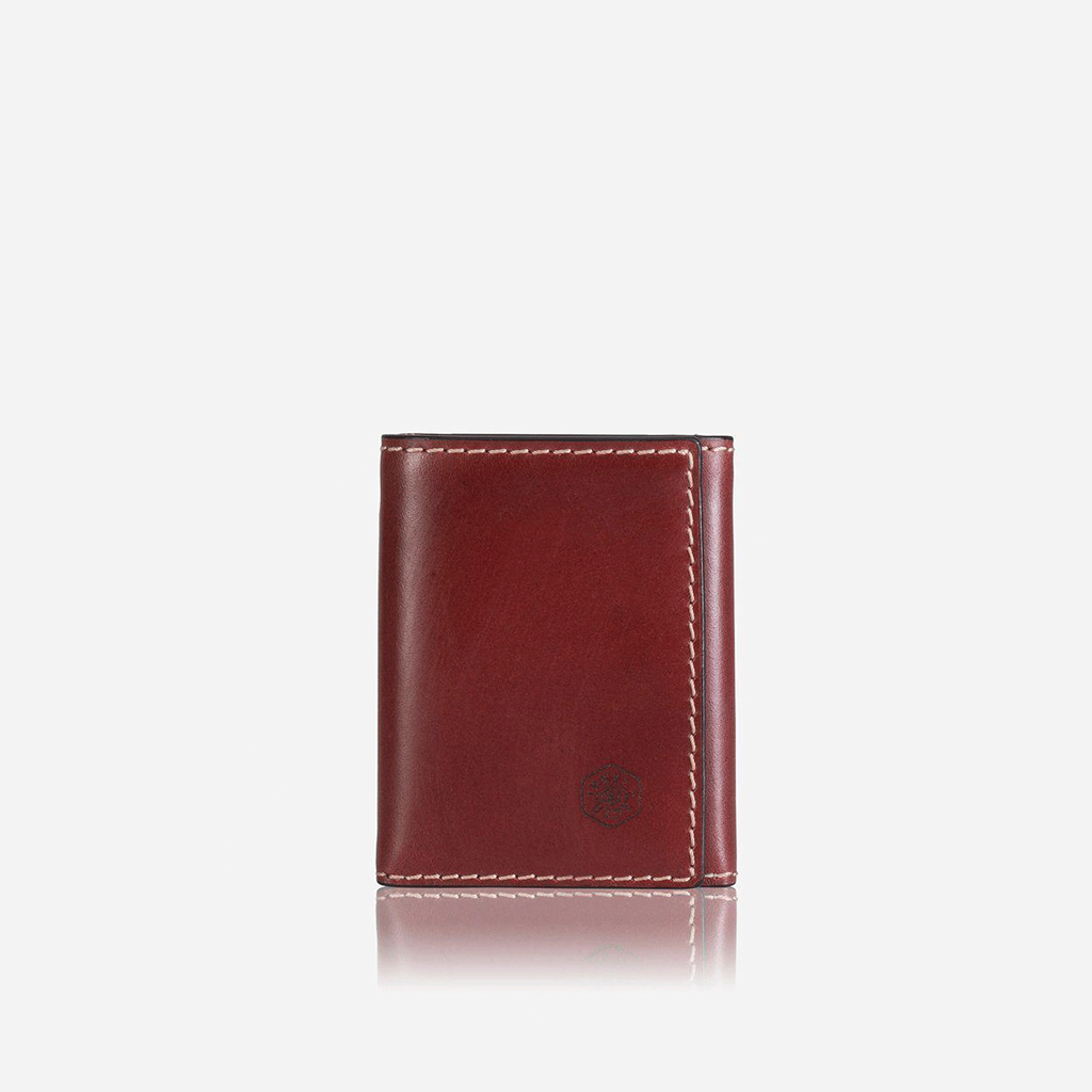 Tri Fold Card Holder, Red Card Holder Texas Compact    - Jekyll and Hide Australia