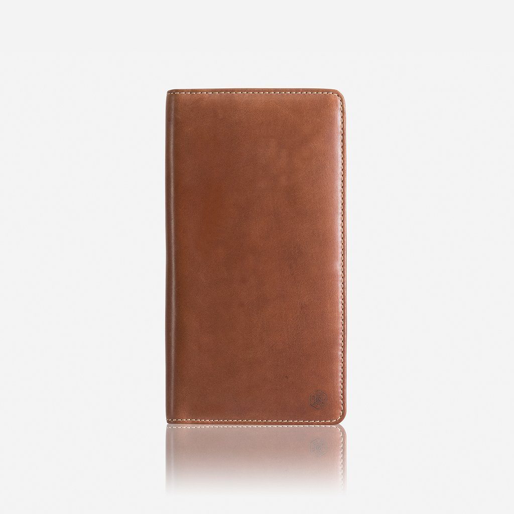 Large Zip-Around Travel And Passport Organiser Travel Wallet Texas 6308 Clay  - Jekyll and Hide Australia