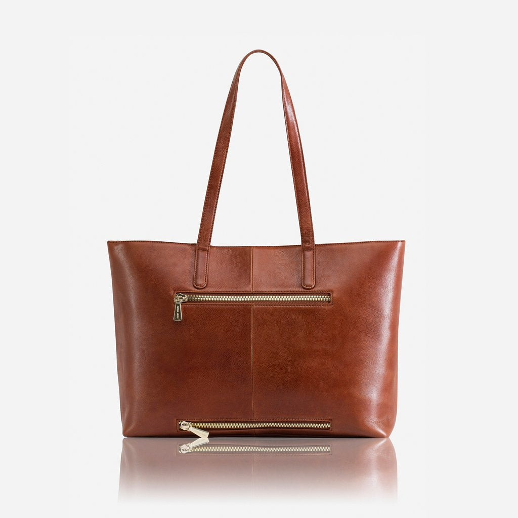 Large Ladies Laptop Shopper, Tan Business Shopper Madrid    - Jekyll and Hide Australia