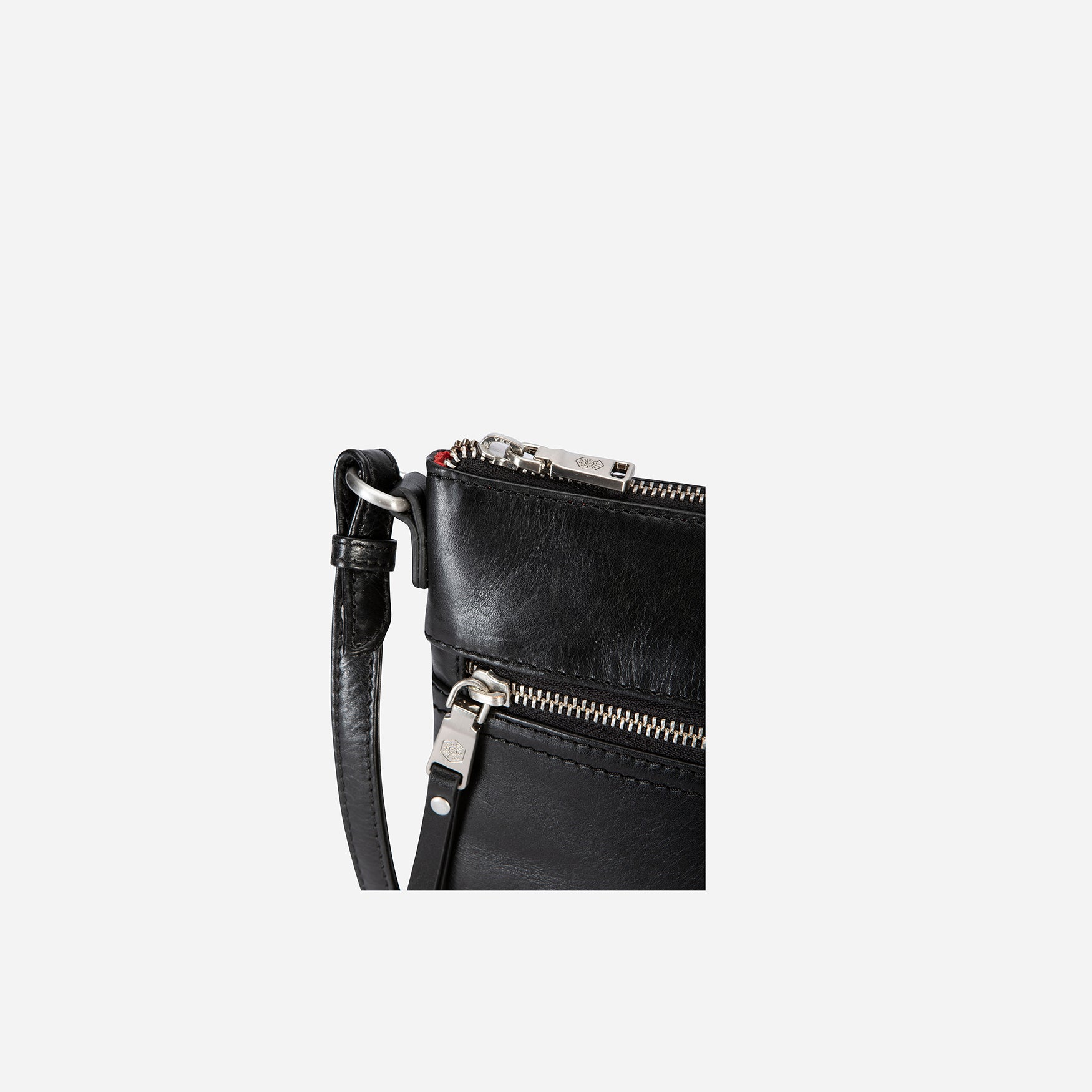 Ladies Crossbody, Black Cross body organiser Osaka    - Jekyll and Hide Australia