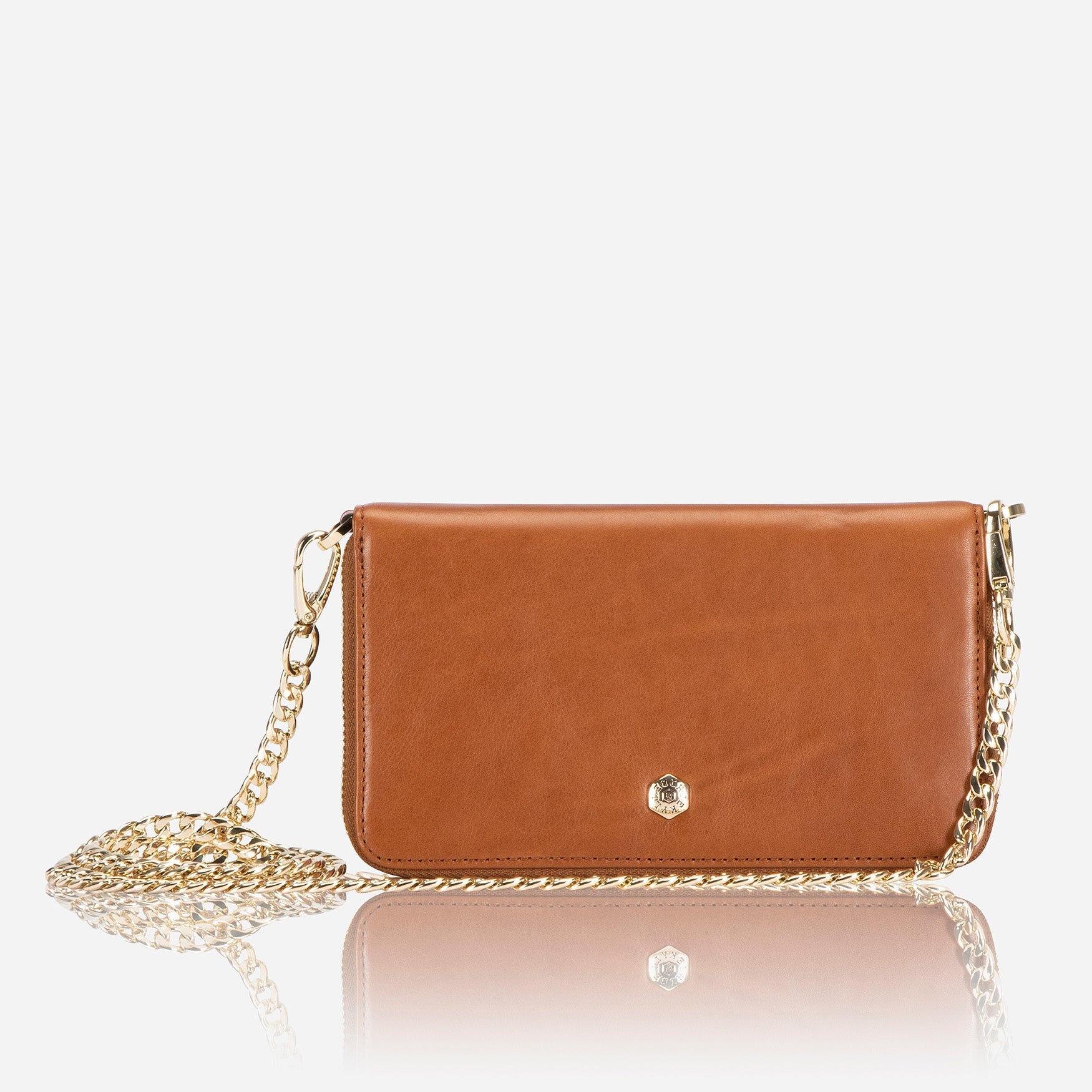 Chain Purse, Tan Wallets and purses Paris    - Jekyll and Hide Australia