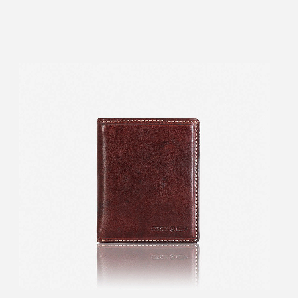 Large Bifold Wallet With ID Window Bi Fold Wallet Oxford 6742 Coffee  - Jekyll and Hide Australia