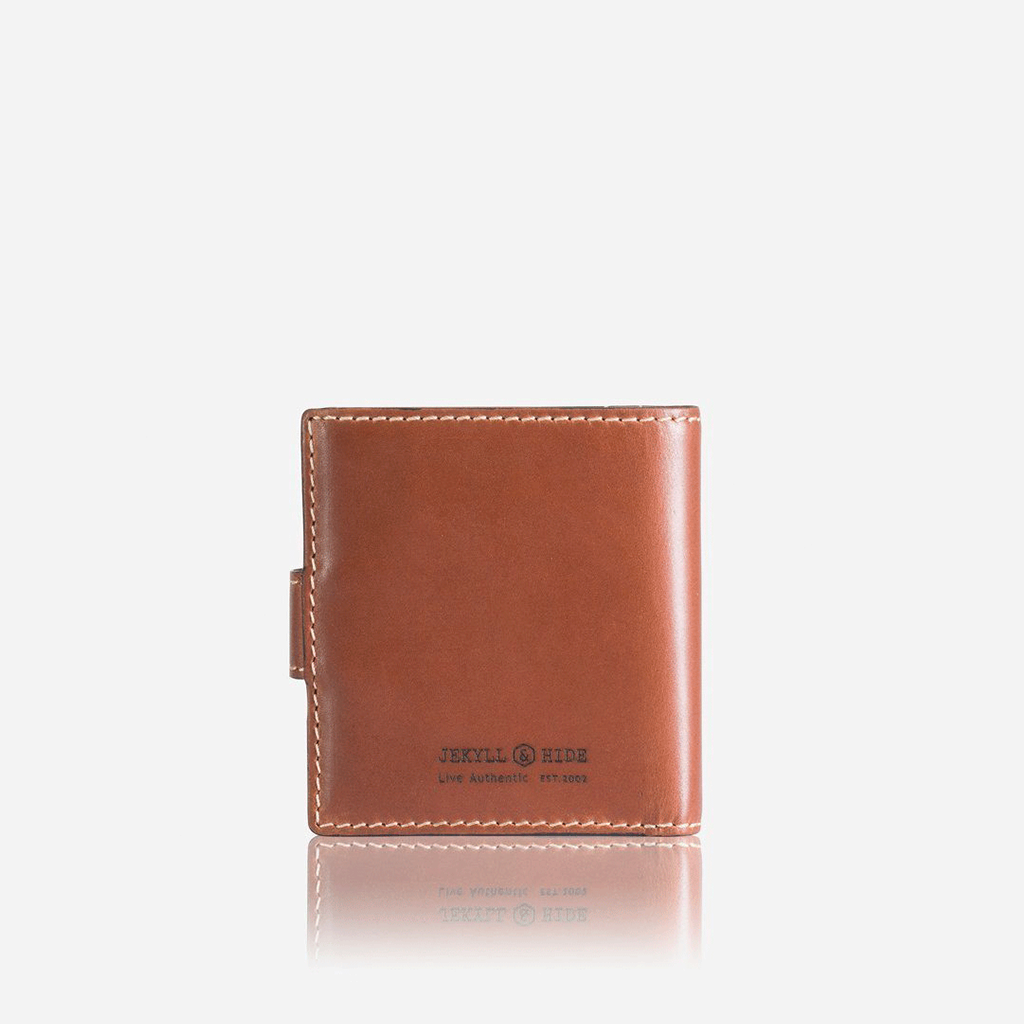 Tri Fold Wallet With Coin And Tab, Clay Bi Fold Wallet Texas    - Jekyll and Hide Australia