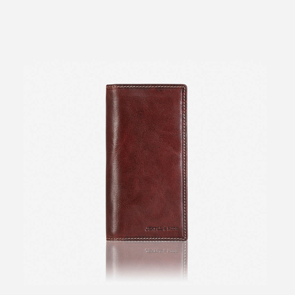 Large Travel And Mobile Wallet Travel Wallet Oxford 9733 Coffee  - Jekyll and Hide Australia