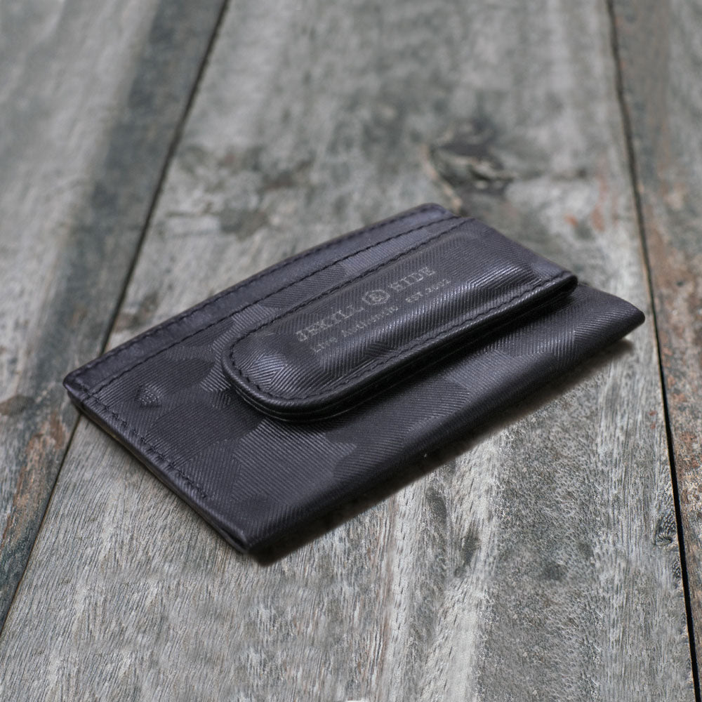 Havana Money Clip Card Holder, Camo